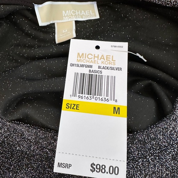 Michael Kors Shimmering Metallic Top - Picture 4 of 6